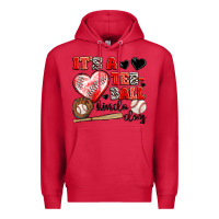 Cardinal it's a tee ball kinda day Premium Hoodie - JahusDesignShop