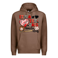 Chestnut it's a tee ball kinda day Premium Hoodie - JahusDesignShop