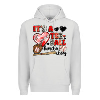 Dove Grey it's a tee ball kinda day Premium Hoodie - JahusDesignShop
