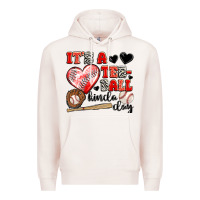 Pale Pink it's a tee ball kinda day Premium Hoodie - JahusDesignShop