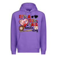 Purple it's a tee ball kinda day Premium Hoodie - JahusDesignShop