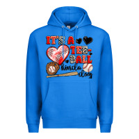 True Royal it's a tee ball kinda day Premium Hoodie - JahusDesignShop