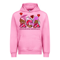 Fuchsia Pink valentines day rca resident care assistant Urban Hoodie - AdoDesignShop