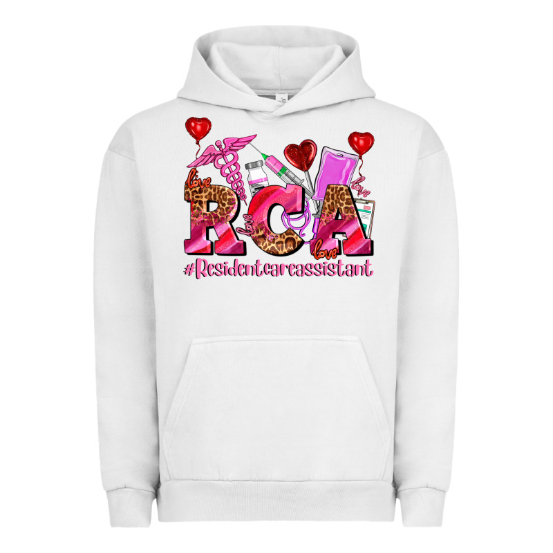 Valentines Day Rca Resident Care Assistant Urban Hoodie by AdoDesignShop | Teevron