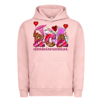 Pigment Salmon valentines day rca resident care assistant Urban Hoodie - AdoDesignShop