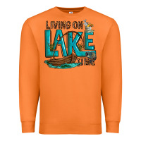 Carrot living on lake time Premium Sweatshirt - texasbilliewilder