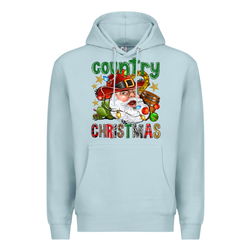 Country Christmas Premium Hoodie by BundleAndBundleShop | Teevron