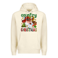 Sandshell Country Christmas Premium Hoodie - BundleAndBundleShop