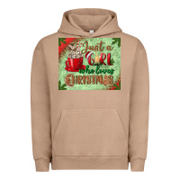 Pigment Burro just a girl who loves christmas mousepad Urban Hoodie - BundleAndBundleShop