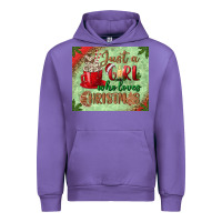 Tulip just a girl who loves christmas mousepad Urban Hoodie - BundleAndBundleShop