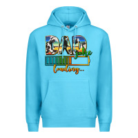 Ocean Blue dad joke loading Premium Hoodie - AdoDesignShop
