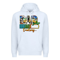 White dad joke loading Premium Hoodie - AdoDesignShop