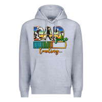 Heather Grey dad joke loading Premium Hoodie - AdoDesignShop
