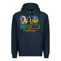 Navy dad joke loading Premium Hoodie - AdoDesignShop