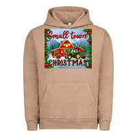Pigment Burro small town christmas mousepad Urban Hoodie - BundleAndBundleShop