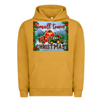 Pigment Peanut Butter small town christmas mousepad Urban Hoodie - BundleAndBundleShop