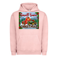 Pigment Salmon small town christmas mousepad Urban Hoodie - BundleAndBundleShop