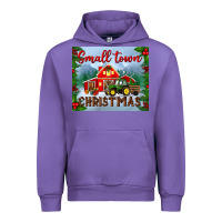 Tulip small town christmas mousepad Urban Hoodie - BundleAndBundleShop