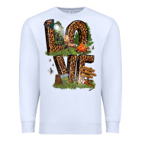 White love camping Premium Sweatshirt - texasbilliewilder