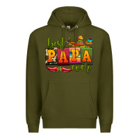 Army Green best papa ever Premium Hoodie - AdoDesignShop