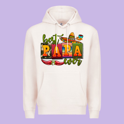 Best Papa Ever Premium Hoodie Designed By Adodesignshop
