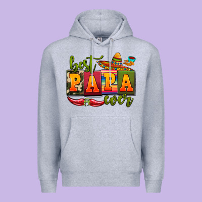 Best Papa Ever Premium Hoodie Designed By Adodesignshop