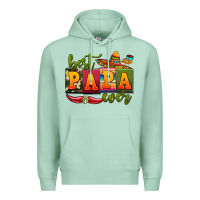 Seafoam best papa ever Premium Hoodie - AdoDesignShop
