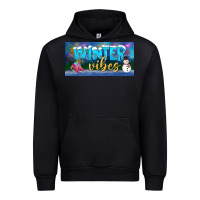 Black winter vibes license plate Urban Hoodie - BundleAndBundleShop