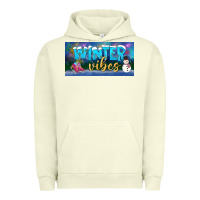 Pigment Pistachio winter vibes license plate Urban Hoodie - BundleAndBundleShop