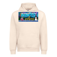 Sandshell winter vibes license plate Urban Hoodie - BundleAndBundleShop