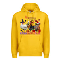 Lemon Happy Hallothanksmas Chick Premium Hoodie - BundleAndBundleShop