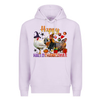 Lilac Happy Hallothanksmas Chick Premium Hoodie - BundleAndBundleShop