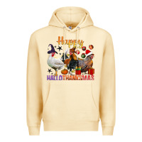 Pina Colada Happy Hallothanksmas Chick Premium Hoodie - BundleAndBundleShop