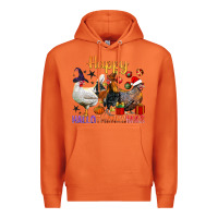 Carrot Happy Hallothanksmas Chick Premium Hoodie - BundleAndBundleShop