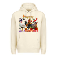 Sandshell Happy Hallothanksmas Chick Premium Hoodie - BundleAndBundleShop