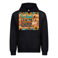Black too bad i don't care Urban Hoodie - JahusDesignShop