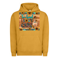 Pigment Peanut Butter too bad i don't care Urban Hoodie - JahusDesignShop
