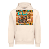 Sandshell too bad i don't care Urban Hoodie - JahusDesignShop