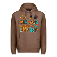 Chestnut just a nail boss building her empire Premium Hoodie - AdoDesignShop