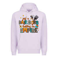 Lilac just a nail boss building her empire Premium Hoodie - AdoDesignShop