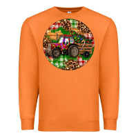 Carrot Christmas Farm Red Tractor Premium Sweatshirt - RanaPortraitStore