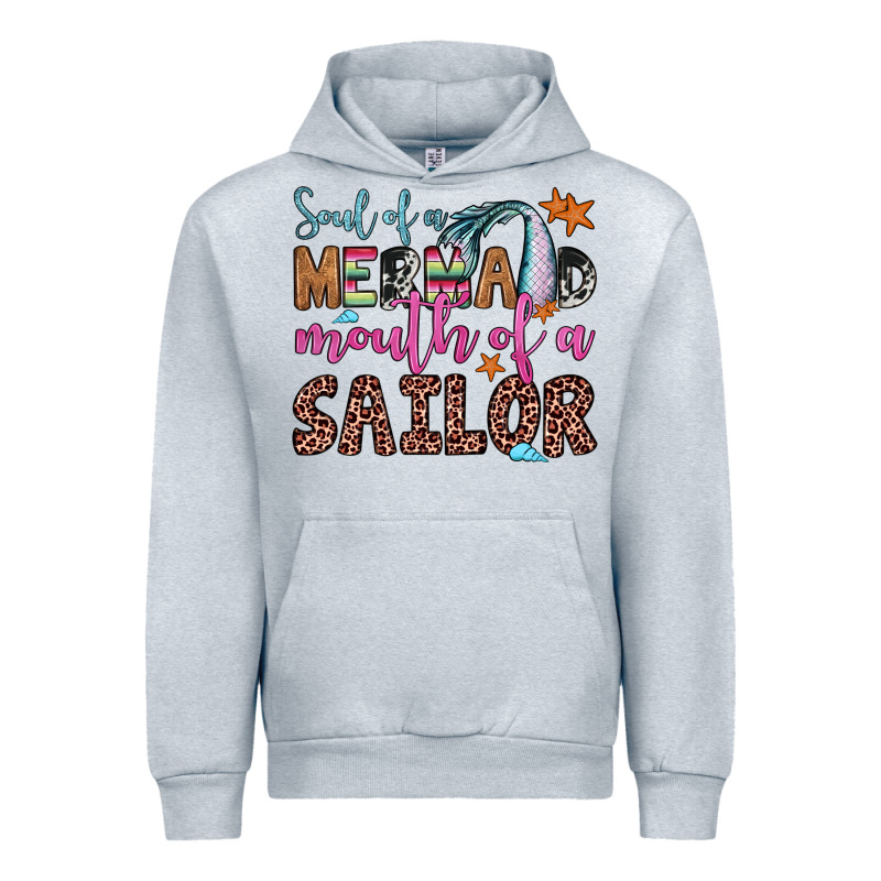Soul Of A Mermaid Mouth Of A Sailor Urban Hoodie by JahusDesignShop | Teevron