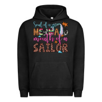Pigment Black soul of a mermaid mouth of a sailor Urban Hoodie - JahusDesignShop