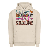 Pigment French Oak soul of a mermaid mouth of a sailor Urban Hoodie - JahusDesignShop