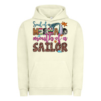 Pigment Pistachio soul of a mermaid mouth of a sailor Urban Hoodie - JahusDesignShop
