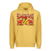 Antique Gold softball mom Premium Hoodie - JahusDesignShop