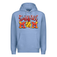 Colony Blue softball mom Premium Hoodie - JahusDesignShop