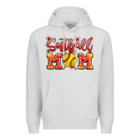 Dove Grey softball mom Premium Hoodie - JahusDesignShop