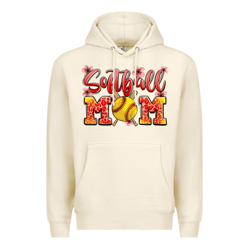 Softball Mom Premium Hoodie by JahusDesignShop | Teevron