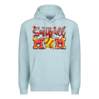 Blue Mist softball mom Premium Hoodie - JahusDesignShop